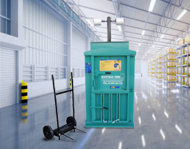 ET-V60 Single Chamber Vertical Baler