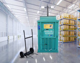 ET-V75 Single Chamber Vertical Baler