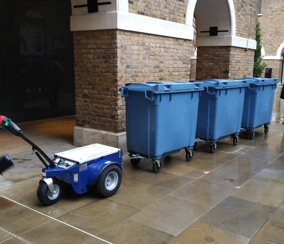 Bin trolly carrier