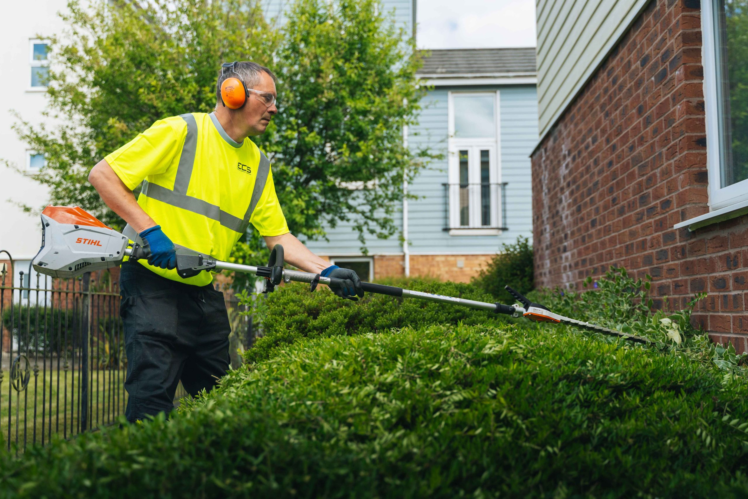 Grass cutting