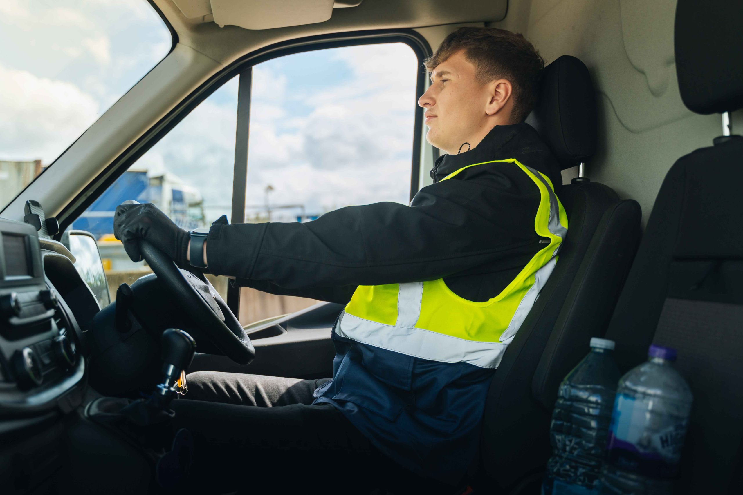 Driving vehicle